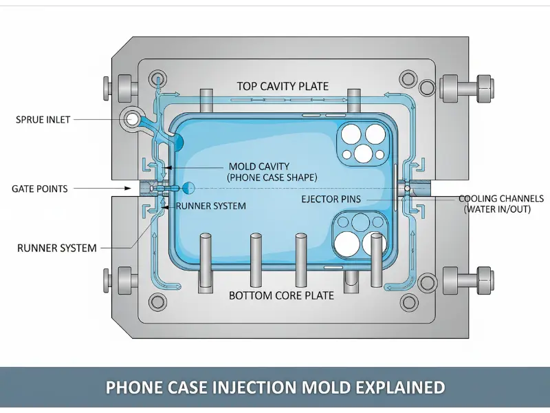 What is Phone Case Mold? - Plastic Injection Mold